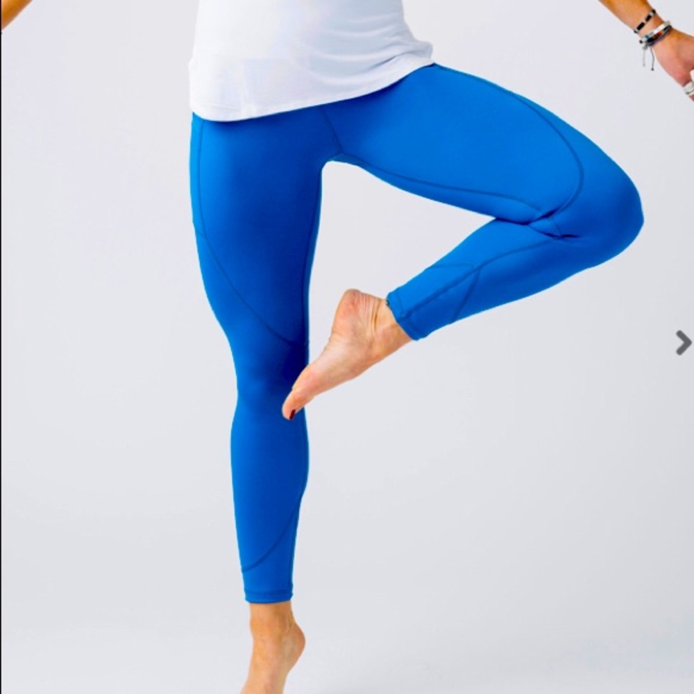 Royal Blue Zyia Light N Tight 20” crop